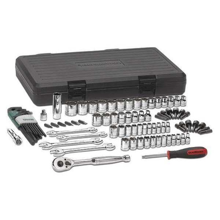 Drive Mechanics Tool Et 88pc 1/4in 3/8in by USA Gearwrench Hand Tool Master Sets