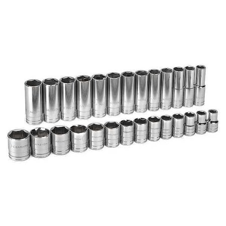 SAE Master Socket Accessory Set 27 Pc. by USA Gearwrench Socket Sets