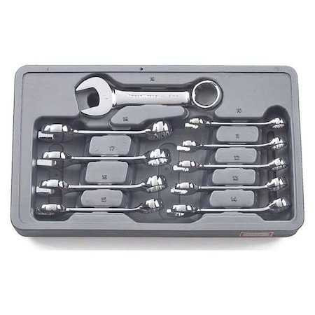 Comb Nonratcheting Wrenchset 10pc metric by USA Gearwrench Combination Wrench Sets