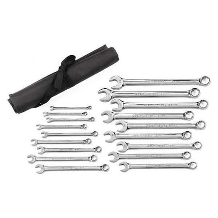 Comb Nonratcheting Wrenchset 18pc metric by USA Gearwrench Combination Wrench Sets