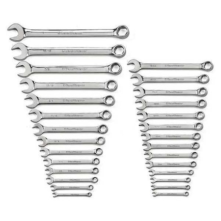 Combination Ratcheting Wrench Set 28 pc. by USA Gearwrench Combination Wrench Sets