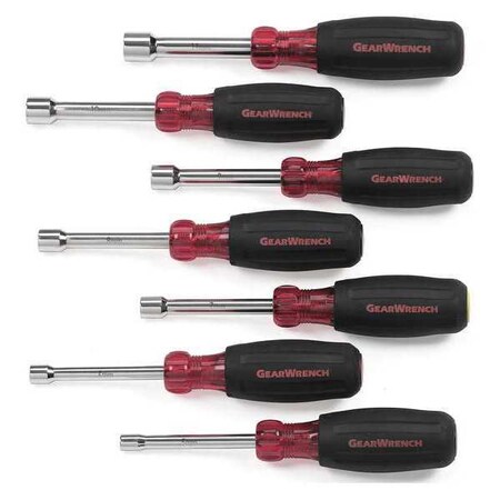 Metric Cushion Grip Nut Driver 7 Pc. by USA Gearwrench Nut Drivers