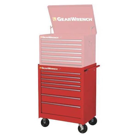 27" 7 Drawer Roller Cabinet TEP Series Blue by USA Gearwrench Tool Chest & Side Cabinets