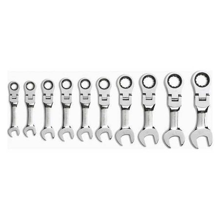 Combination Ratcheting Wrench 10pc Metric by USA Gearwrench Ratcheting Wrenches