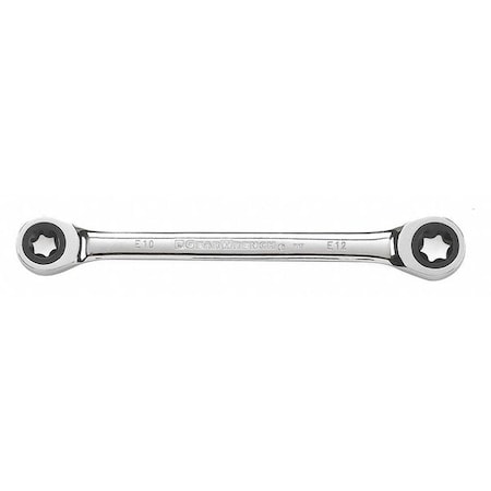 Ratcheting Wrench E10 x E12 Torx DbleBox by USA Gearwrench Ratcheting Wrenches