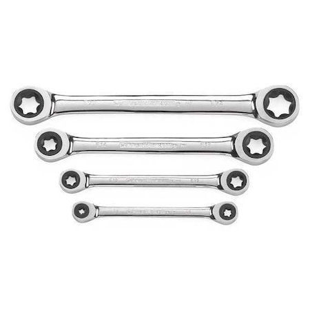 Ratcheting WrenchSet 4pc ETorx DoubleBox by USA Gearwrench Ratcheting Wrench Sets