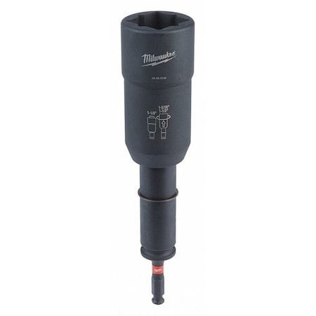 Impact Socket 1 1/8" Sz Alloy Steel by USA Milwaukee Sockets