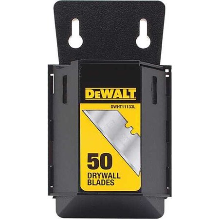 Utility Blade Carbon Steel 2 1/2" L PK50 by USA Dewalt Utility Knife Blades