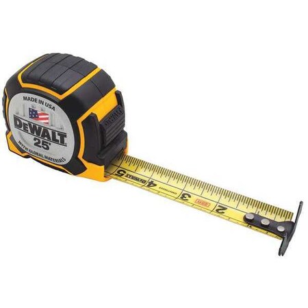 Tape Measure 25 ft. L x 1 1/4" W Blade Type DWHT36225S by USA Dewalt Measuring Tapes