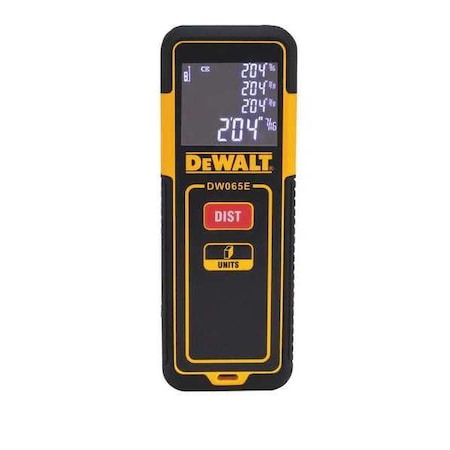 Laser Distance Meter 65 ft. Maximum by USA Dewalt Distance Meters
