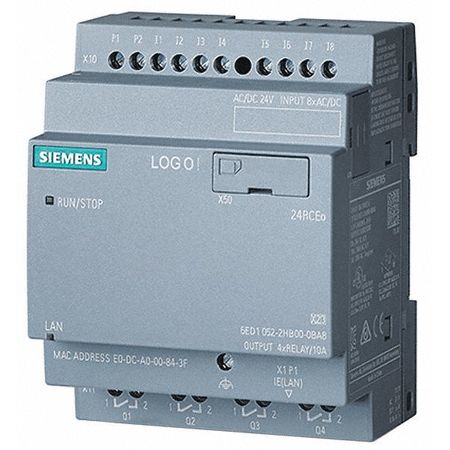 Controller 8 Inputs 4 Outputs Model 6ED10522HB000BA8 by USA Siemens Industrial Automation Programmable Controller Accessories