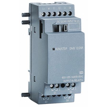 Input/Output Module 4 Inputs 4 Outputs Model 6ED10551MB000BA2 by USA Siemens Industrial Automation Programmable Controller Accessories                                                            