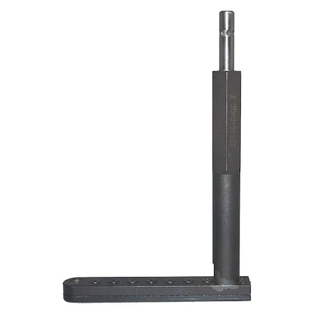 Flat Offset Angle Drill 3 13/16" L by USA Zephyr Drill Accessories