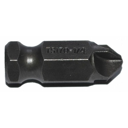 Power Bit Hex Shank Single End PK5 Type TS170 1/4 5PK by USA Zephyr Power Screwdriver Bits