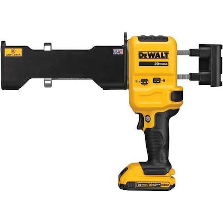 Cordless Caulk Gun Yellow 21 oz. Cap. by USA Dewalt Cordless Caulk Guns