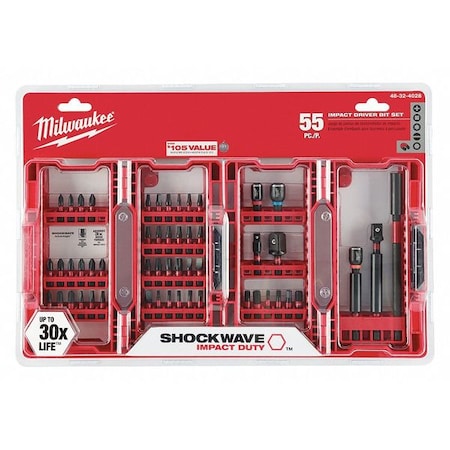 Insert Bit Hex Bit Style Alloy Steel by USA Milwaukee Power Screwdriver Bits