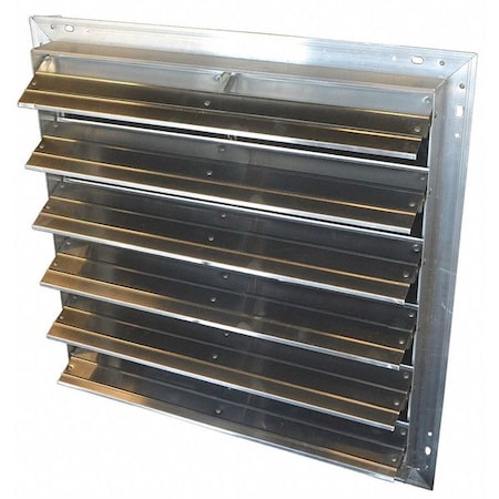 Intake Shutter Vertical Aluminum 48 in. by Dayton in US