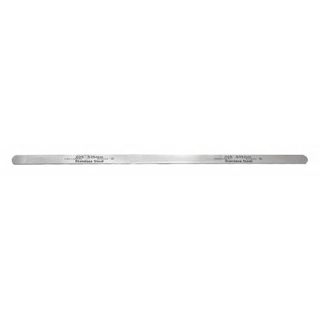 Feeler Gauge SS 0.003in PK12 by USA Precision Brand Precision Measuring Feeler Gauges