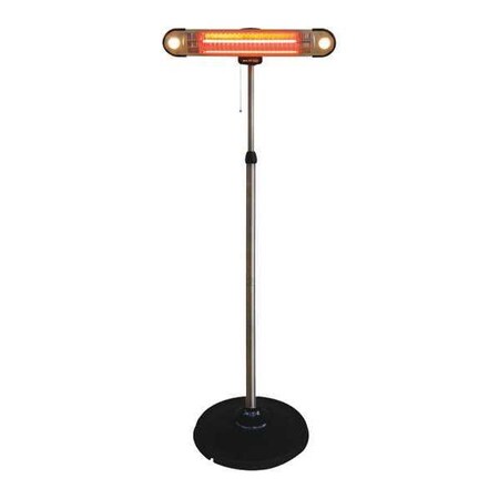 Pole Mounted Heater with Red Bulb 29in. by Remington in US