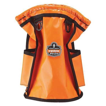 Topped Parts Pouch Tarpaulin Orange by USA Arsenal Soft Sided Tool Storage Products