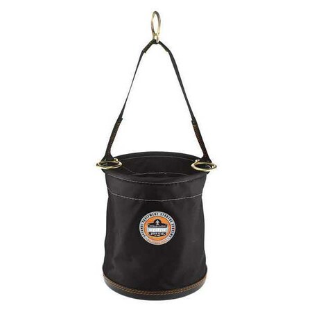 Black Synthetic Plastic Bottom Bucket by USA Arsenal Soft Sided Tool Storage Products