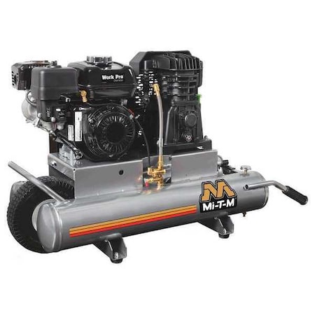 Air Compressor 7 HP Gas 8 gal. 7.5 CFM by USA Mi T M Portable Gas Air Compressors
