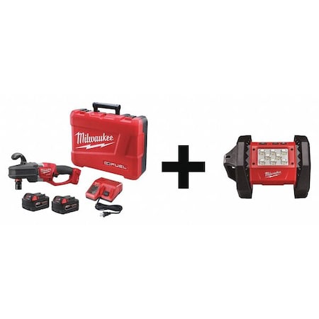Cordless Combo Kit 18.0 V 2 Tools 2 Batt Type 2708 22 2361 20 by USA Milwaukee Cordless Power Tool Combination Kits