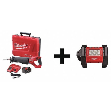 Cordless Combo Kit 18.0 V 2 Tools 1 Batt by USA Milwaukee Cordless Power Tool Combination Kits