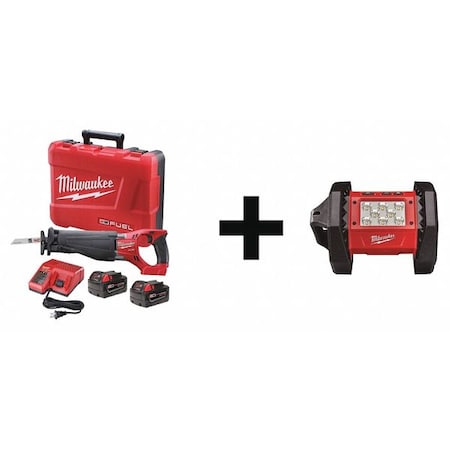 Cordless Combo Kit 18.0 V 2 Tools 2 Batt Type 2720 22 2361 20 by USA Milwaukee Cordless Power Tool Combination Kits