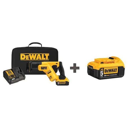 Cordless Reciprocating Saw Kit by USA Dewalt Cordless Power Reciprocating Saws
