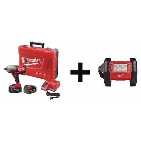 Cordless Combo Kit 18.0 V 2 Tools 2 Batt Type 2764 22 2361 20 by USA Milwaukee Cordless Power Tool Combination Kits