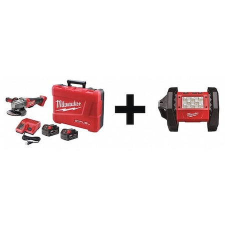 Cordless Combo Kit 18.0 V 2 Tools 2 Batt Type 2780 22 2361 20 by USA Milwaukee Cordless Power Tool Combination Kits
