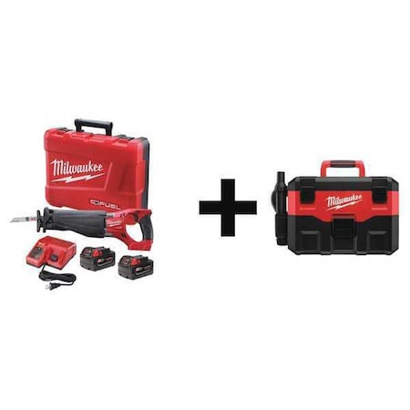 Cordless Combo Kit 18.0 V 2 Tools 2 Bat Type 2720 22 0880 20 by USA Milwaukee Cordless Power Tool Combination Kits