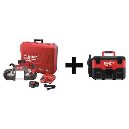 Cordless Combo Kit 18.0 V 2 Tools 2 Batt Type 2729 22 0880 20 by USA Milwaukee Cordless Power Tool Combination Kits