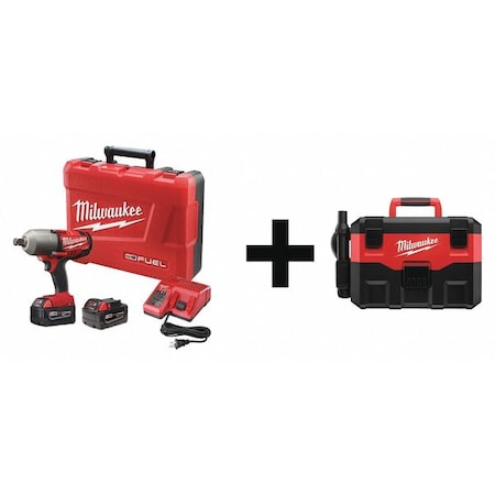 Cordless Combo Kit 18.0 V 2 Tools 2 Batt Type 2764 22 0880 20 by USA Milwaukee Cordless Power Tool Combination Kits