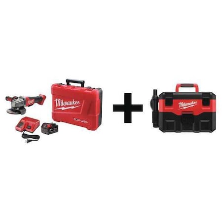 Cordless Combo Kit 18.0 V 2 Tools 1 Bat Type 2780 21 0880 20 by USA Milwaukee Cordless Power Tool Combination Kits