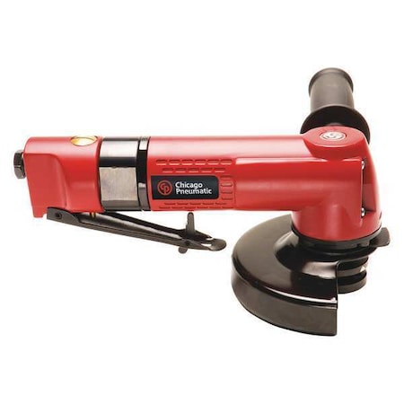 Air Angle Grinder 4.5 in. 0.8 HP by USA Chicago Pneumatic Air Grinders