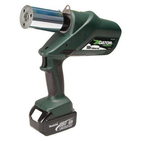 Knockout Punch Driver W/ 120V Charger by USA Greenlee Knockout & Hole Punches