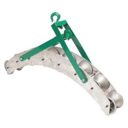 Conveyor Sheave 36 in 4 000lb Capacity by USA Greenlee Cable Puller Accessories