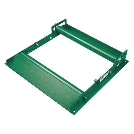 Reel Roller for Large Cable Reels by USA Greenlee Pneumatic Hose Reel Accessories