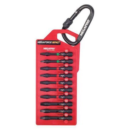 Impact Bit Metric 2 in. Type 9BP I S253 by USA Megapro Screwdriver Impact Bits