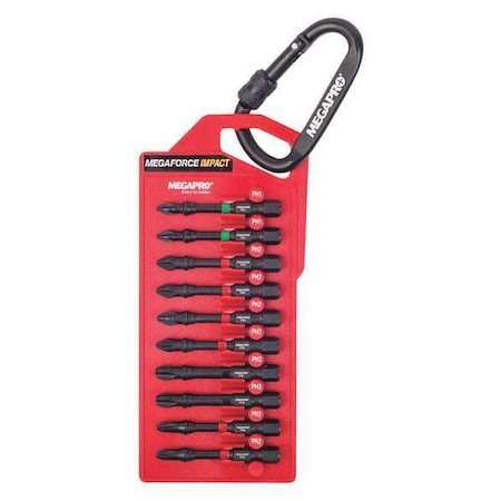 Impact Bit Metric 2 in. Type 9BP I P2422D by USA Megapro Screwdriver Impact Bits