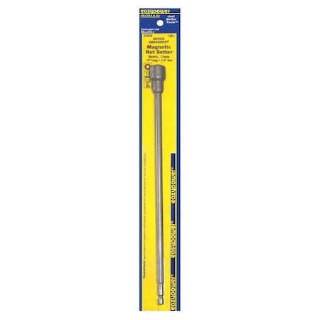 Nutsetter 13.0mm Hex 12" L Steel by USA Eazypower Nut Setters & Bit Holders
