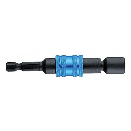 Nutsetter 5/16" Hex 3 3/8" L Steel by USA Westward Nut Setters & Bit Holders