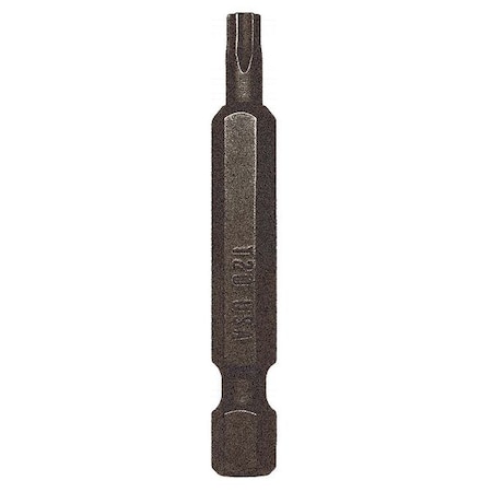 Power Bit SAE 1/4" Hex T20 2" S2 Steel by USA SK Screwdriver Bits