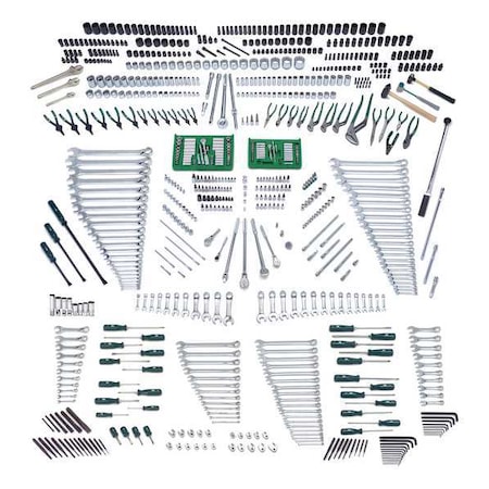 Master Tool Set Mechanic 850 Pc by USA SK Hand Tool Master Sets