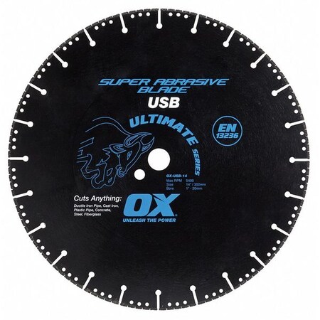 Diamond Saw Blade Fire Rescue 7 in. Dia. by USA OX Power Masonry Saws