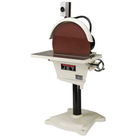 J 4421 2 20 IN DISC SANDER 3 PH 220V by USA JET Belt/Disc Sanders