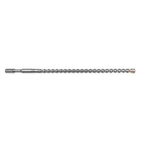Spline Drill Bit 7/8x17x22 in. 4 Cutter by USA Century Drill & Tool Masonry Drill Bits