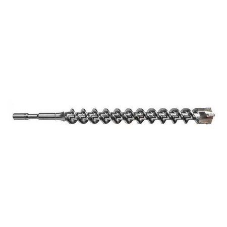 Spline Drill Bit 1 3/8x17x22in. 4 Cutter by USA Century Drill & Tool Masonry Drill Bits
